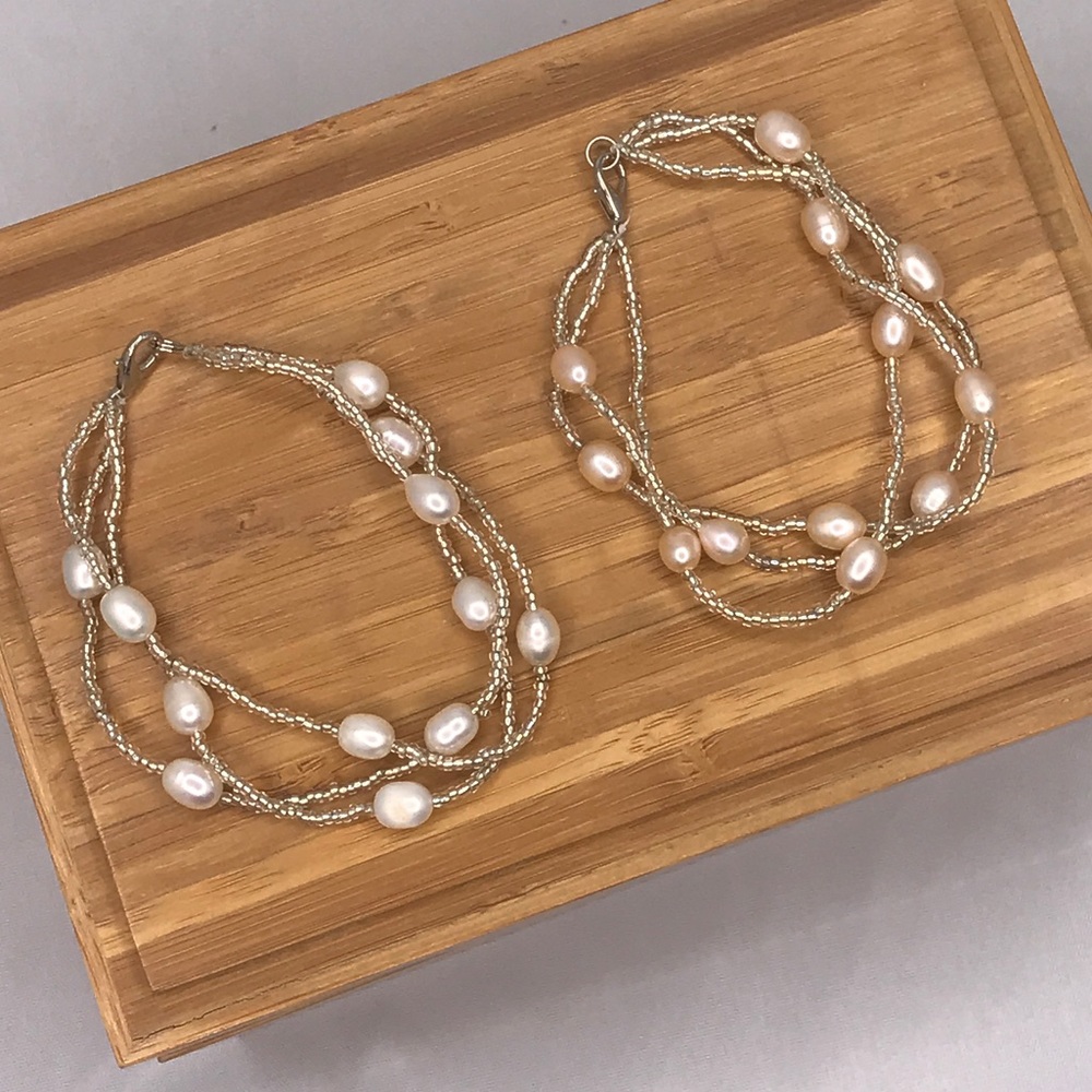 Freshwater Pearl Bracelet Set